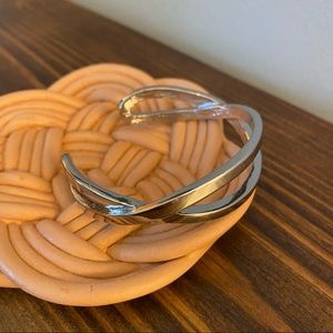 LOFT Silver Cuff Bracelet